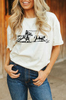 Ropers Tee-Western Culture Leather