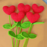 Hand Crochet Heart Spike-Western Culture Leather