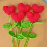 Hand Crochet Heart Spike-Western Culture Leather