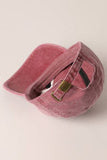 Rose Pink Ribbon Cap-Western Culture Leather