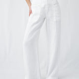 Isabella Italian Linen Pant-Western Culture Leather
