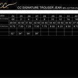 CC signature Series Trouser Jean-Western Culture Leather