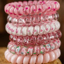 Pixie - Pink Hair ties-Western Culture Leather