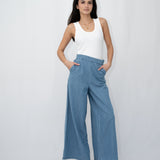 Wendy Wide Leg Pant-Western Culture Leather
