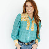 Shayna Western Blouse