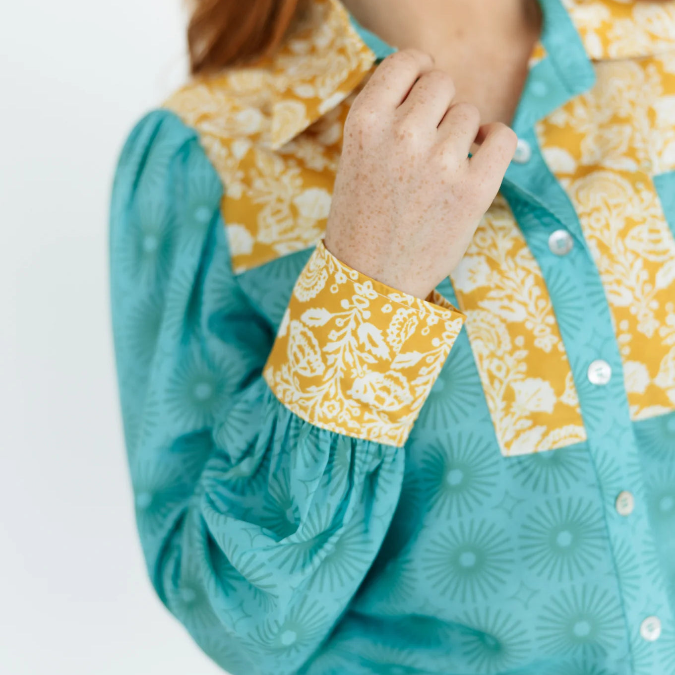 Shayna Western Blouse-Western Culture Leather