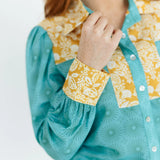 Shayna Western Blouse