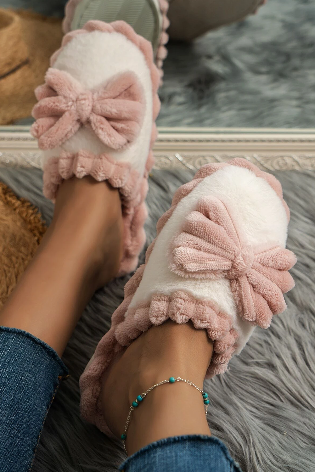 Bow Slippers-Western Culture Leather