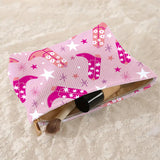 Cowgirl Boot Cosmetic Bag-Western Culture Leather