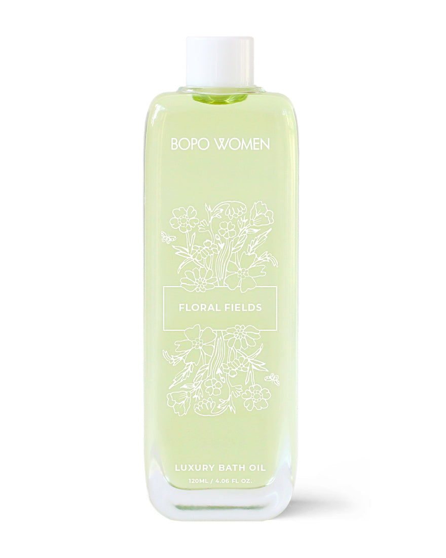 Floral Fields Luxury Bath Oil-Western Culture Leather