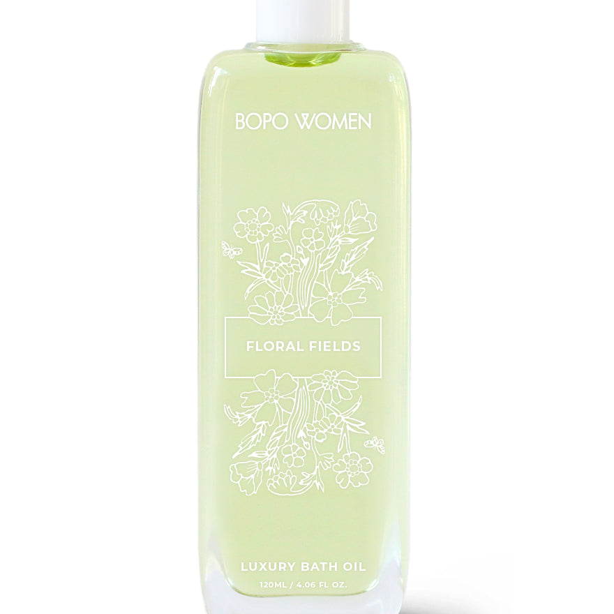 Floral Fields Luxury Bath Oil-Western Culture Leather