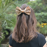 Cowhide Hair Bow-Western Culture Leather