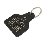 Boot Stitch Cattle Keyring