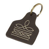 Boot Stitch Cattle Keyring