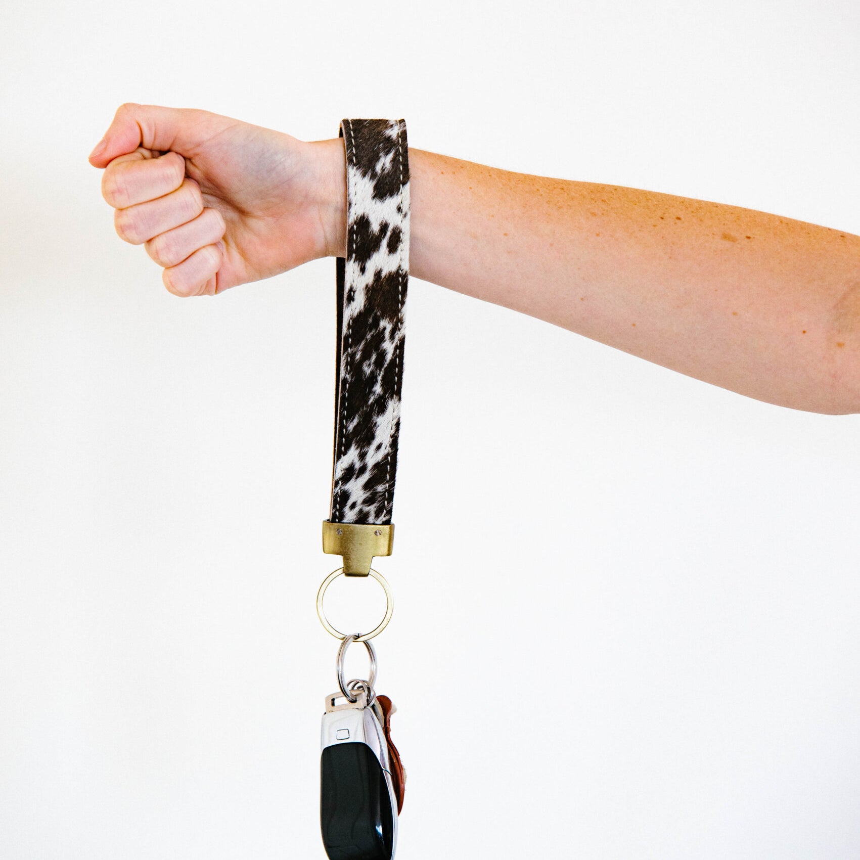 Hair On Hide Wrist Lanyard-Western Culture Leather