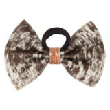 Cowhide Hair Bow-Western Culture Leather