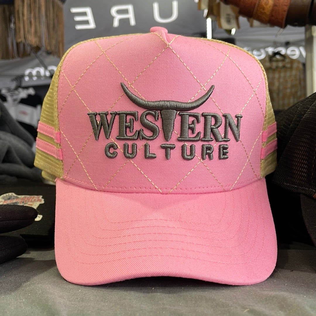 Western Culture Trucker Cap-Western Culture Leather