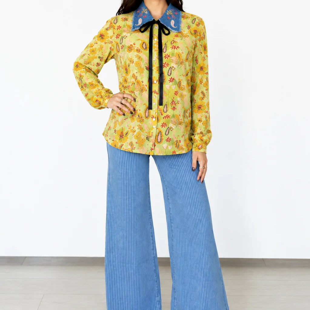 Elkie Ladies Blouse-Western Culture Leather