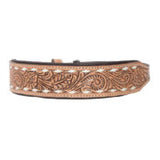 Hand Tooled Leather Dog Collar-Western Culture Leather