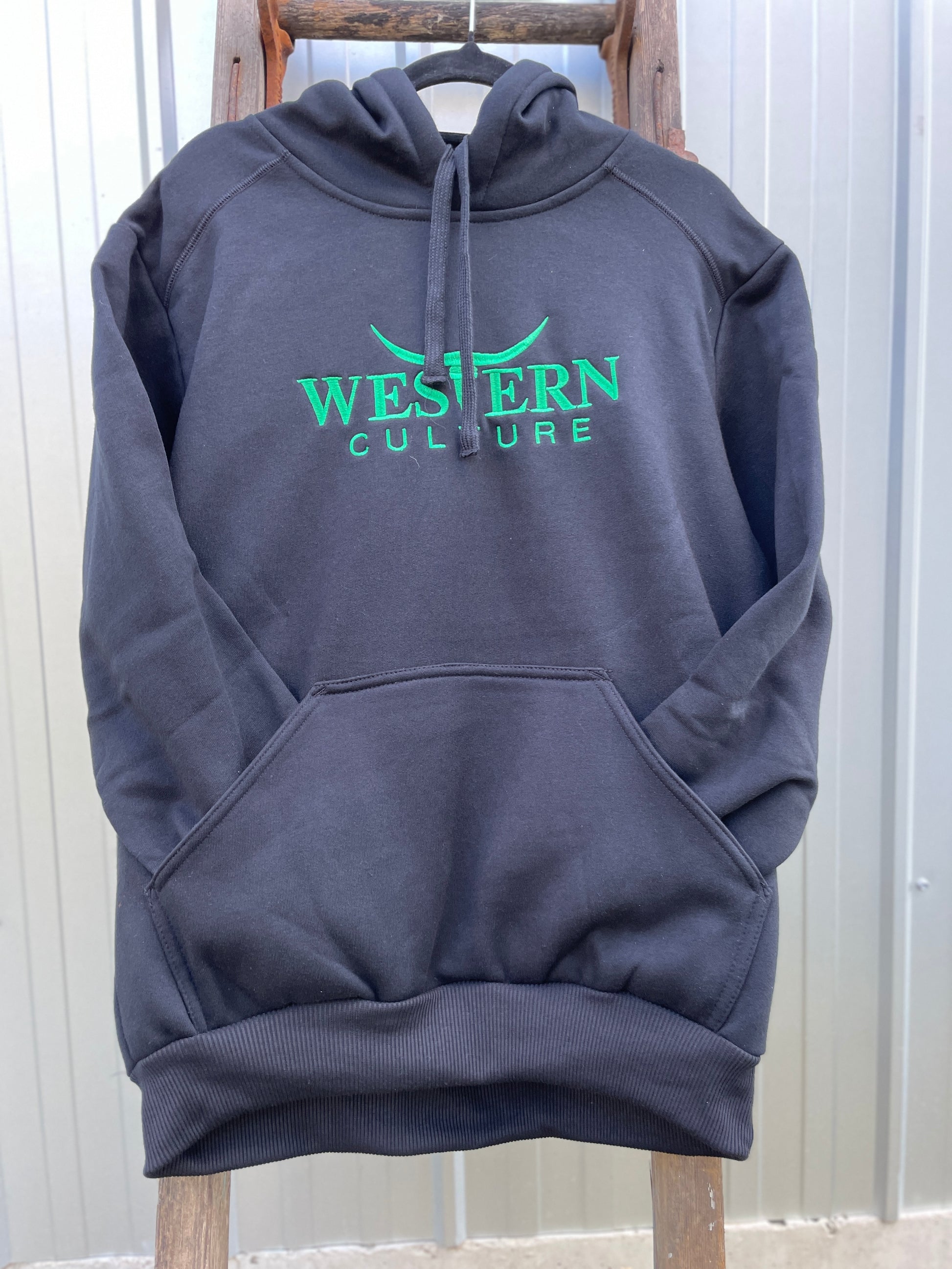 Western Culture Adult Hoodie-Western Culture Leather