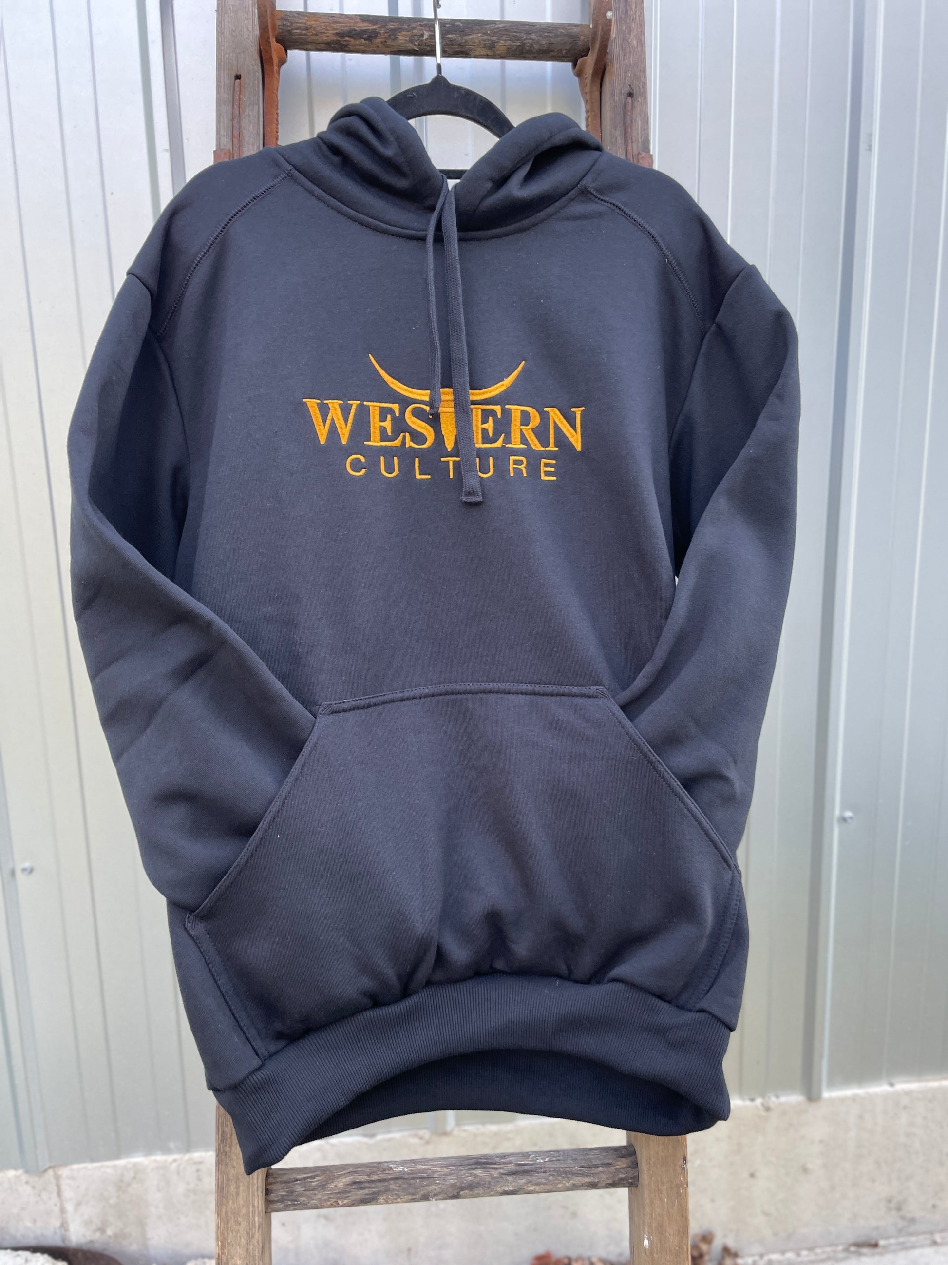 Western Culture Adult Hoodie-Western Culture Leather