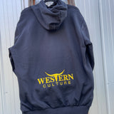 Western Culture Adult Hoodie-Western Culture Leather
