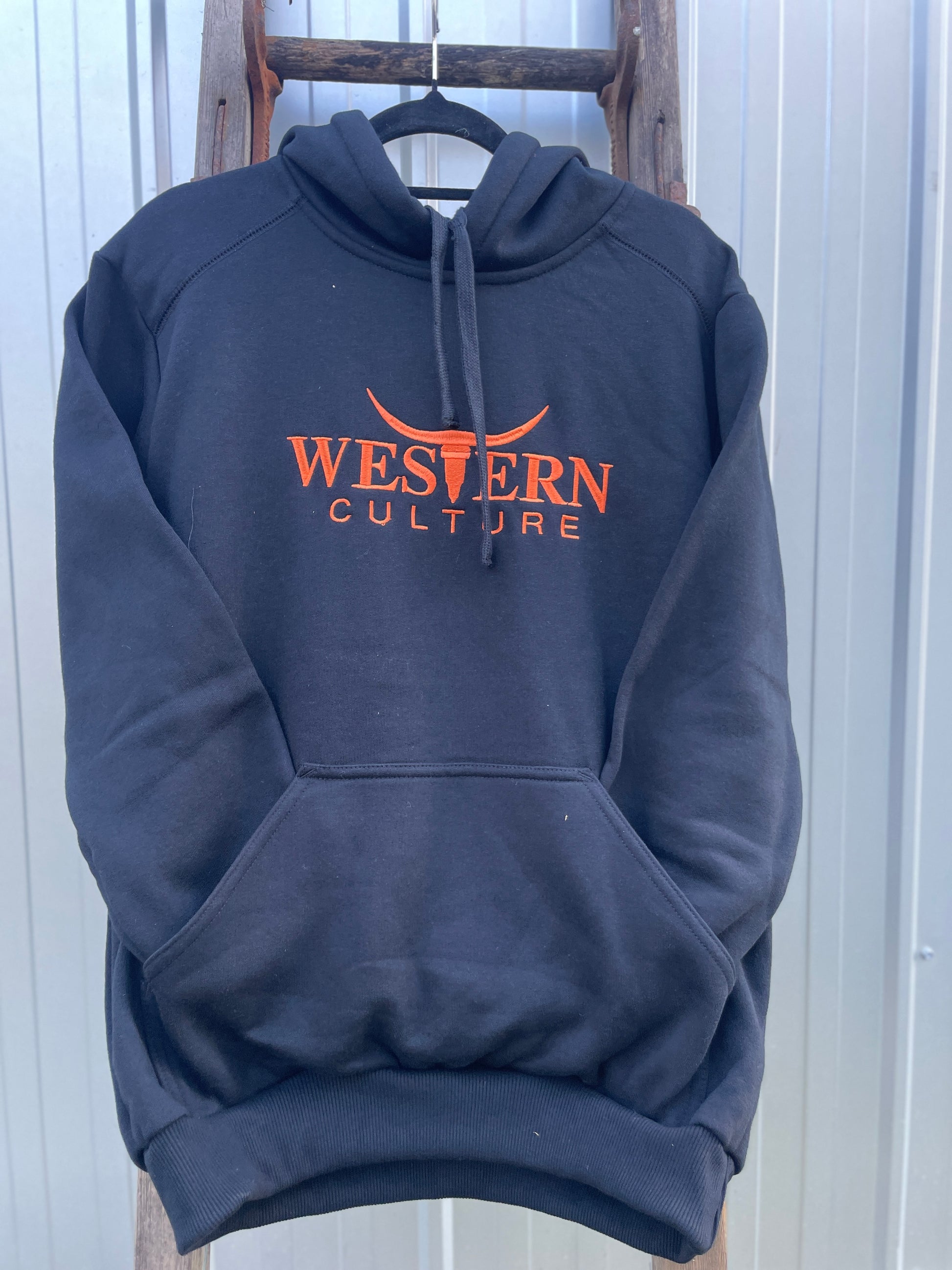 Western Culture Adult Hoodie-Western Culture Leather