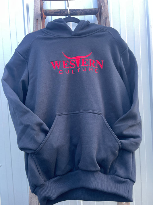 Western Culture Adult Hoodie-Western Culture Leather