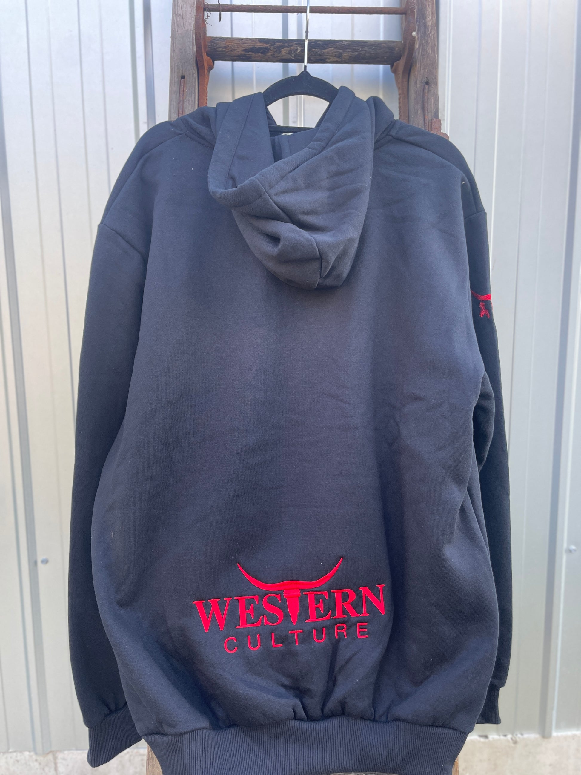 Western Culture Adult Hoodie-Western Culture Leather