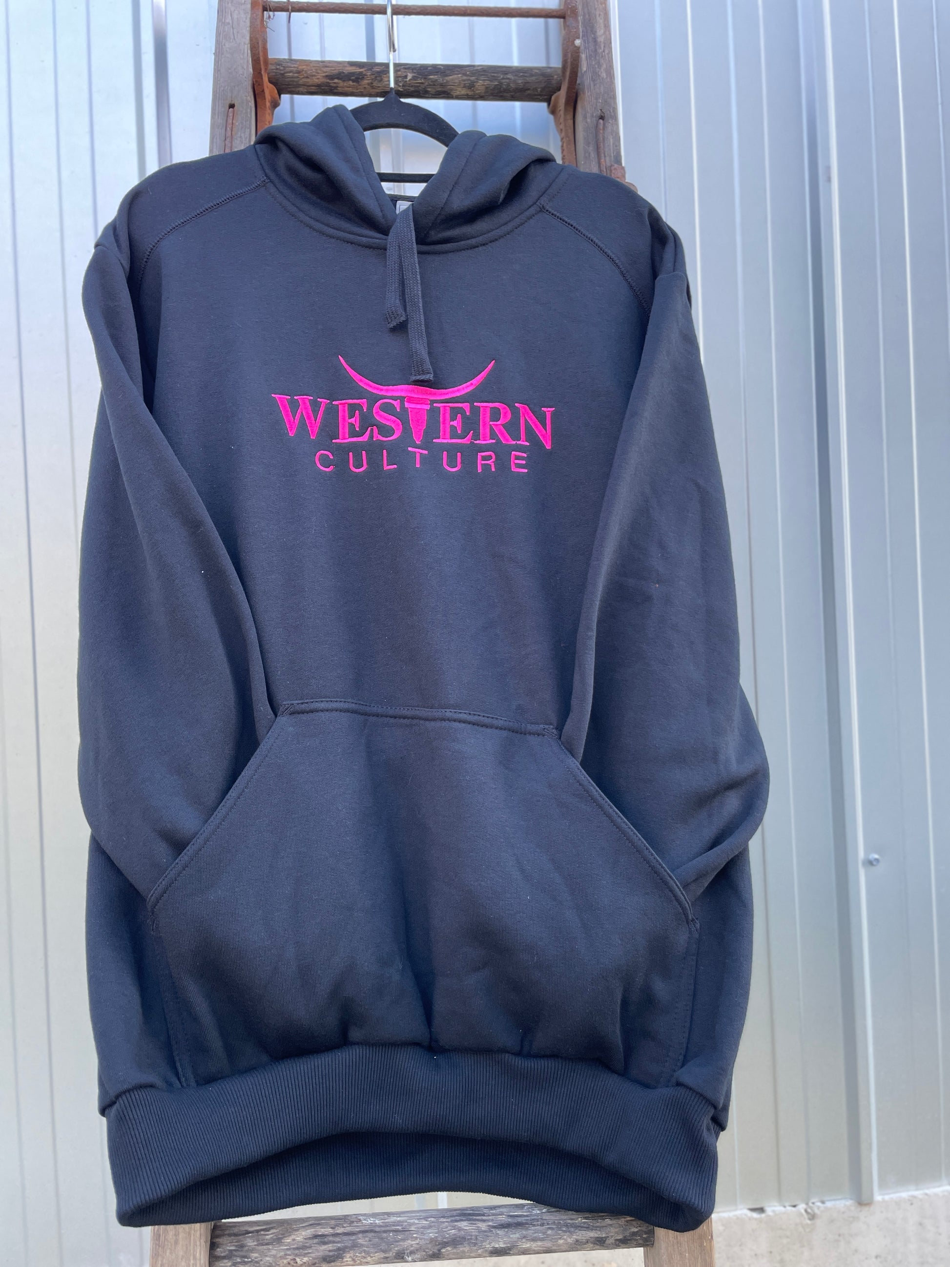 Western Culture Adult Hoodie-Western Culture Leather