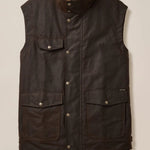 Oil Skin BANJO Vest-Western Culture Leather