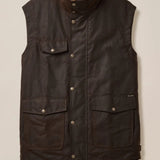 Oil Skin BANJO Vest-Western Culture Leather