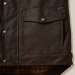 Oil Skin BANJO Vest-Western Culture Leather