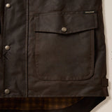 Oil Skin BANJO Vest-Western Culture Leather