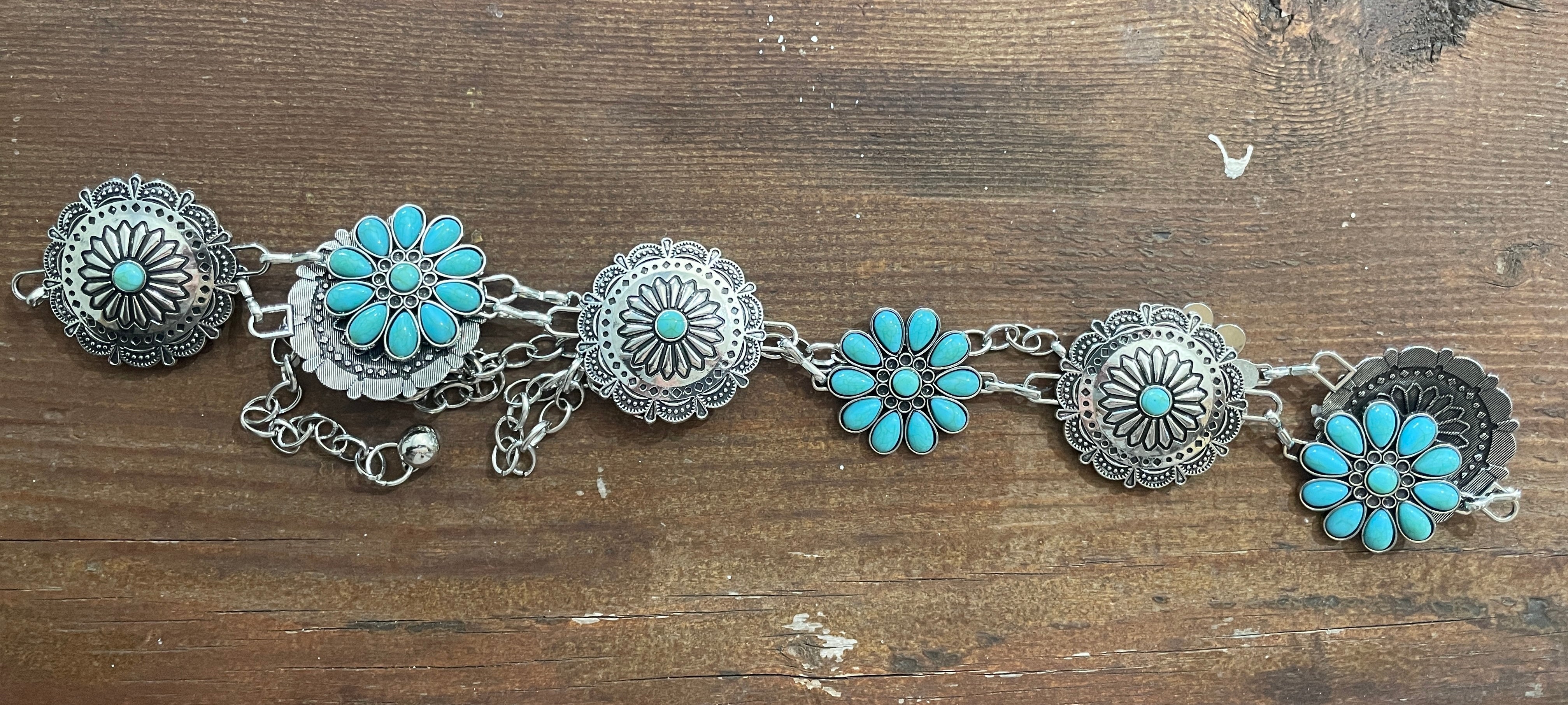Concho Belt-Western Culture Leather