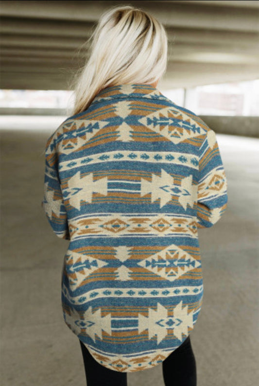 Wiyot Aztec Jacket-Western Culture Leather