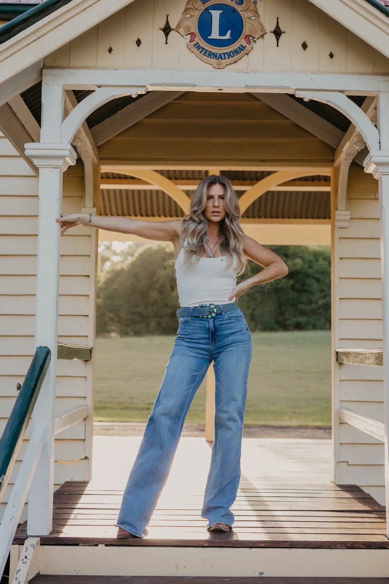 CC WESTERN - Boyfriend Boomer Jean-Western Culture Leather