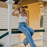 CC WESTERN - Boyfriend Boomer Jean-Western Culture Leather
