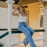 CC WESTERN - Boyfriend Boomer Jean-Western Culture Leather