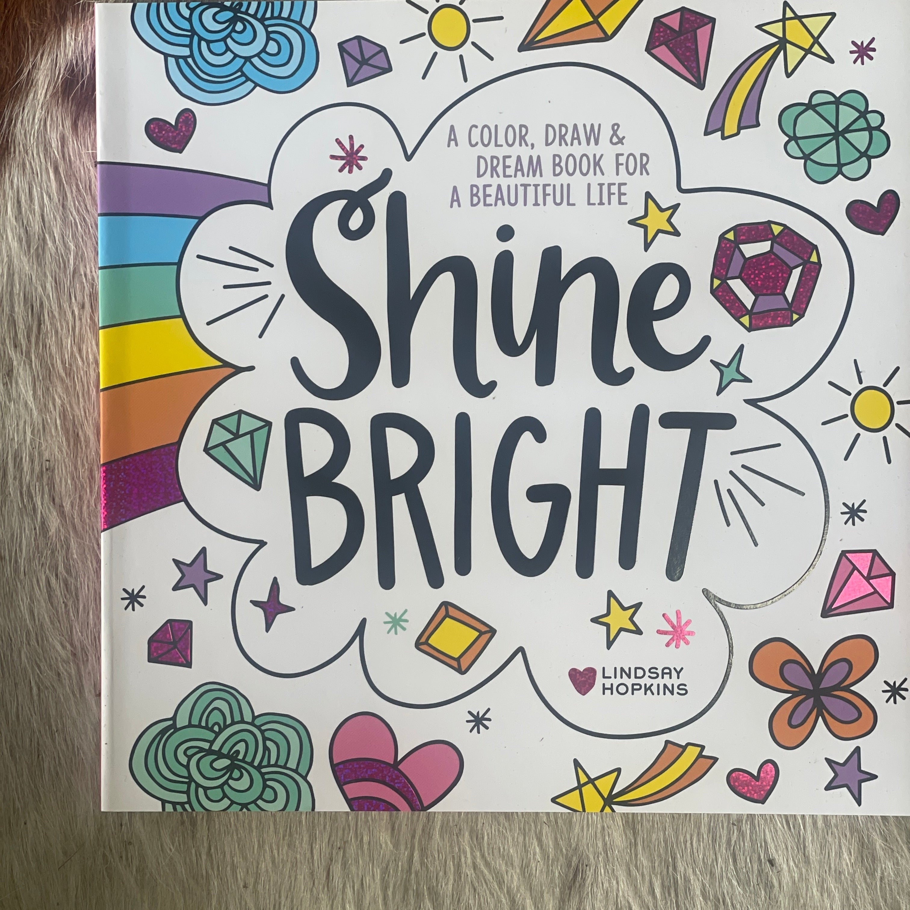 Shine Bright Colouring in book-Western Culture Leather