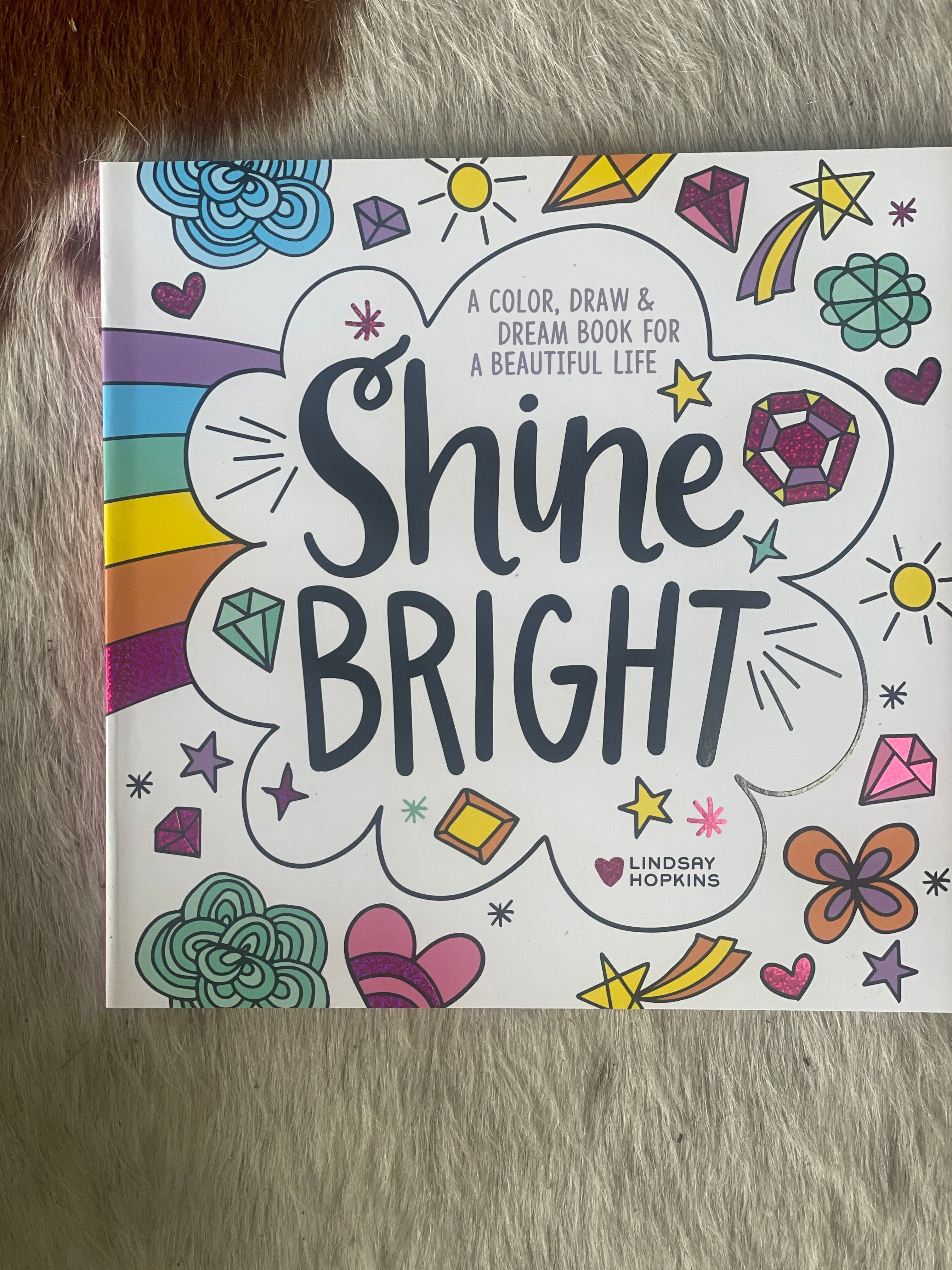 Shine Bright Colouring in book-Western Culture Leather