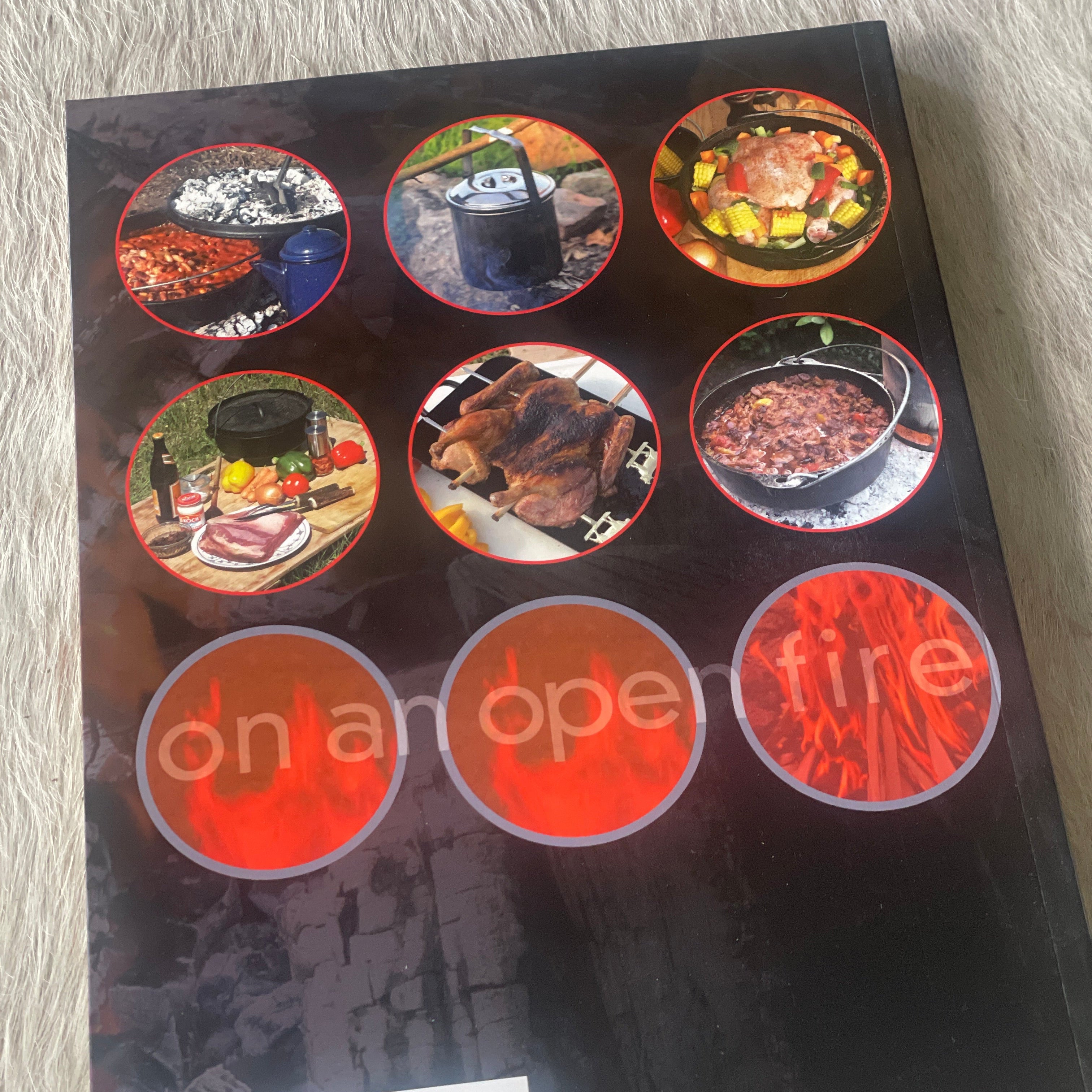 Open Fire Cook Book-Western Culture Leather