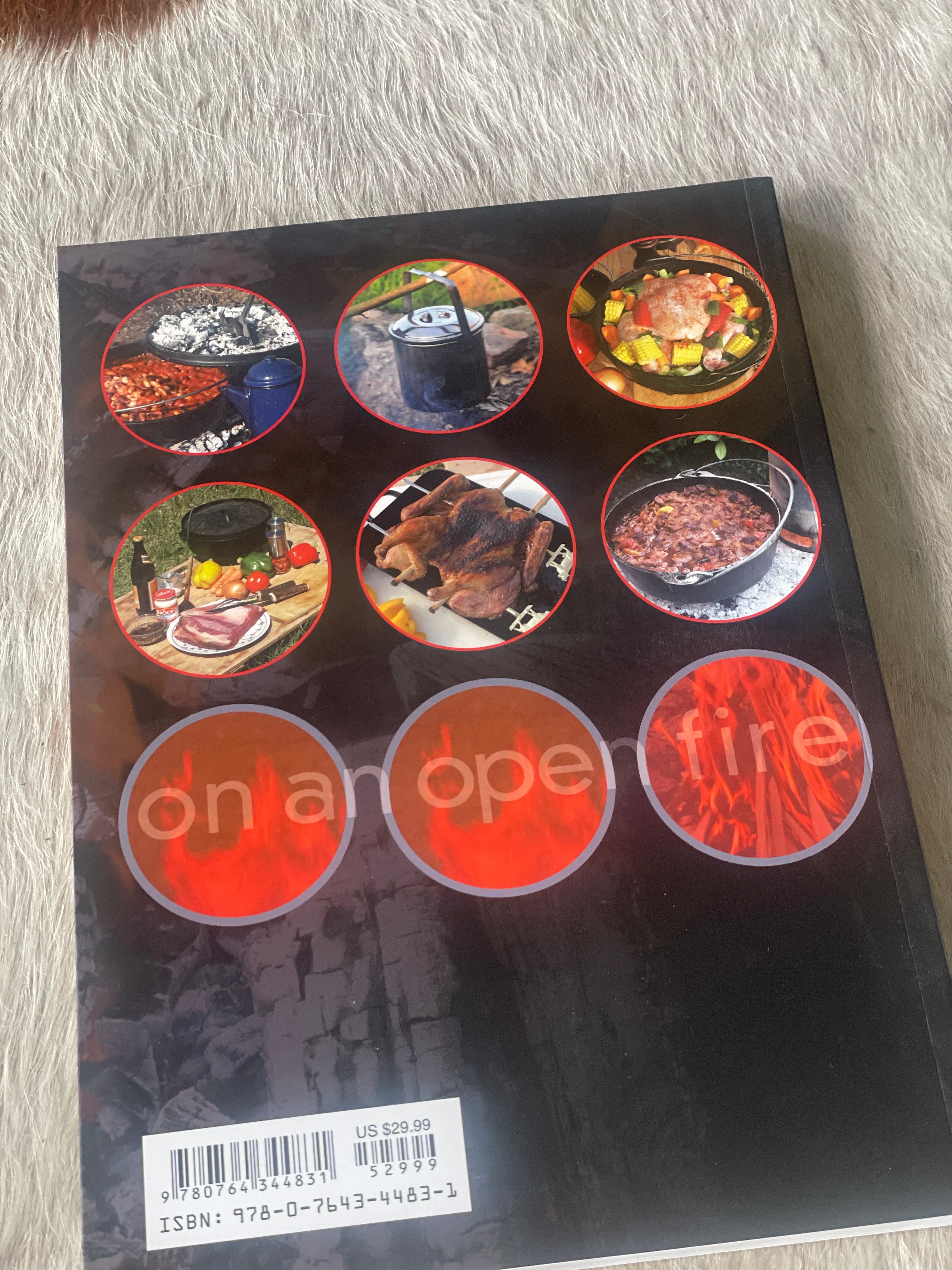 Open Fire Cook Book-Western Culture Leather