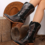Western Boot-Western Culture Leather
