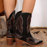 Western Boot-Western Culture Leather