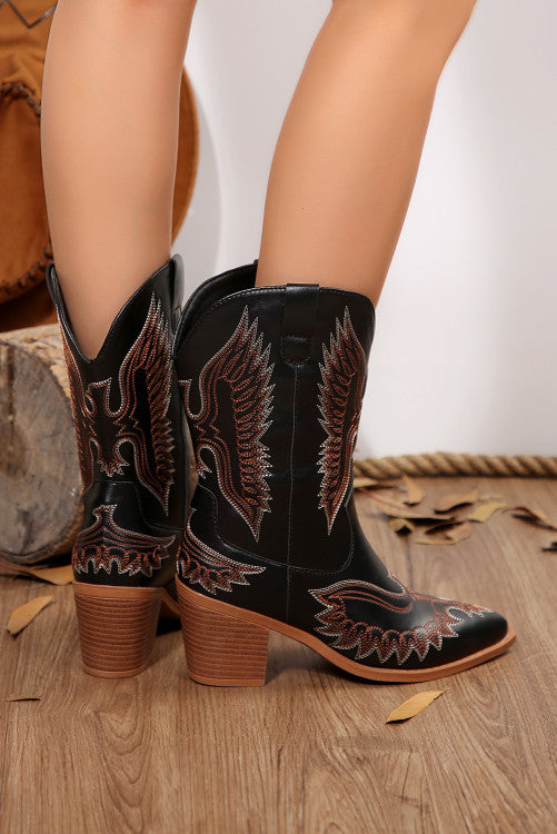 Western Boot-Western Culture Leather