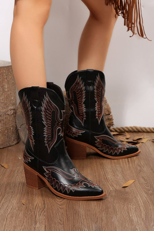 Western Boot-Western Culture Leather