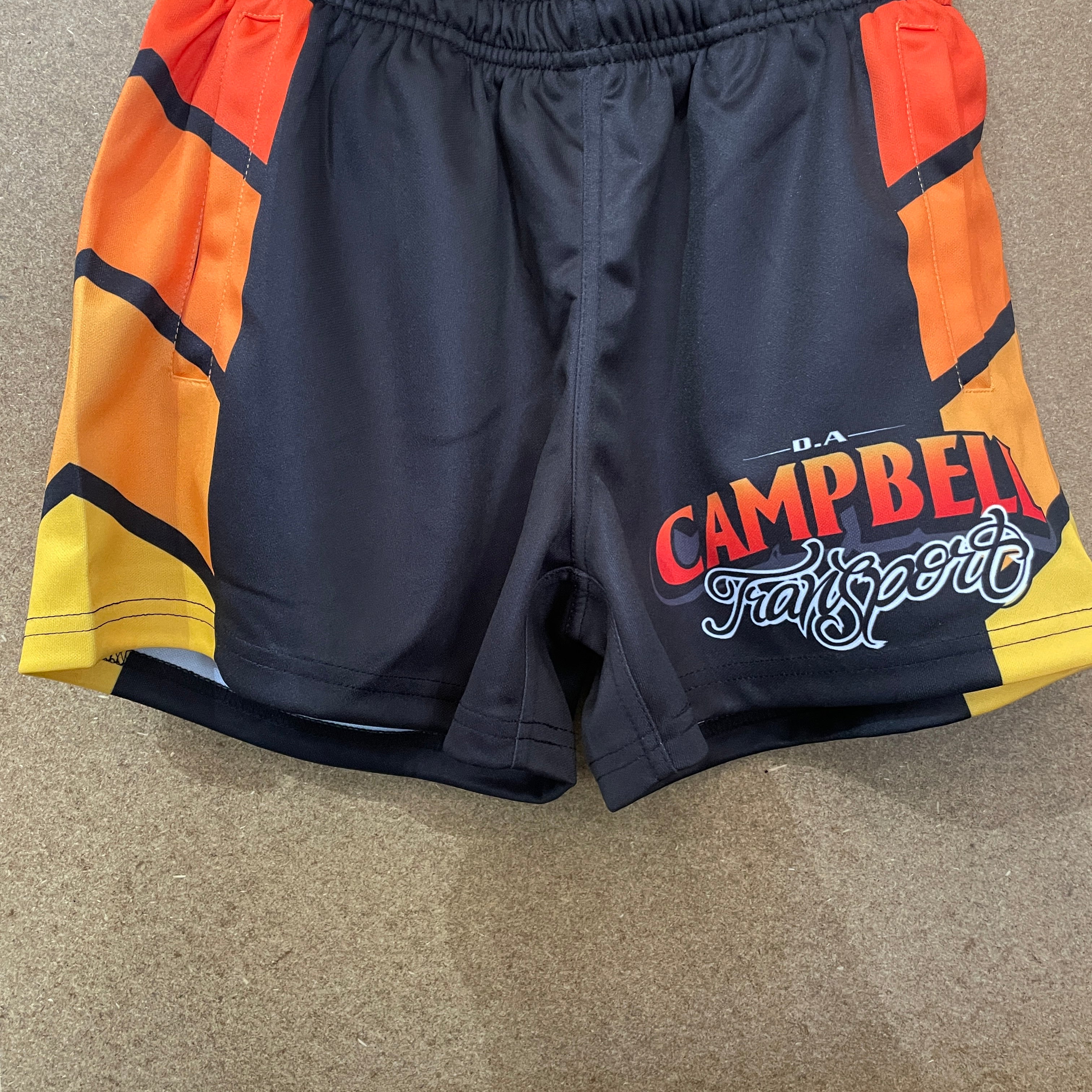 Campbells Footy Shorts-Western Culture Leather
