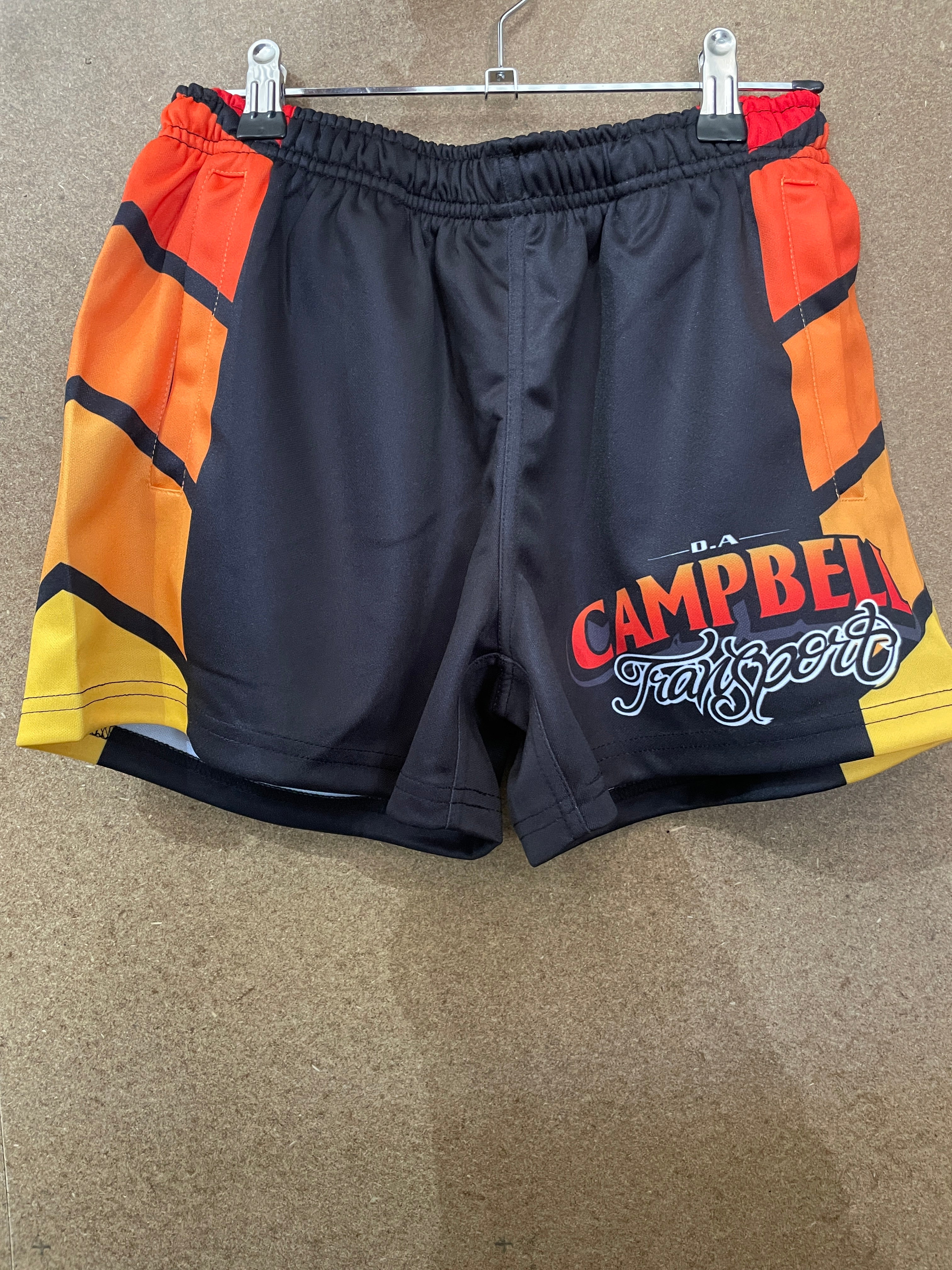 Campbells Footy Shorts-Western Culture Leather