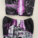 Kids Campbell Footy Shorts-Western Culture Leather